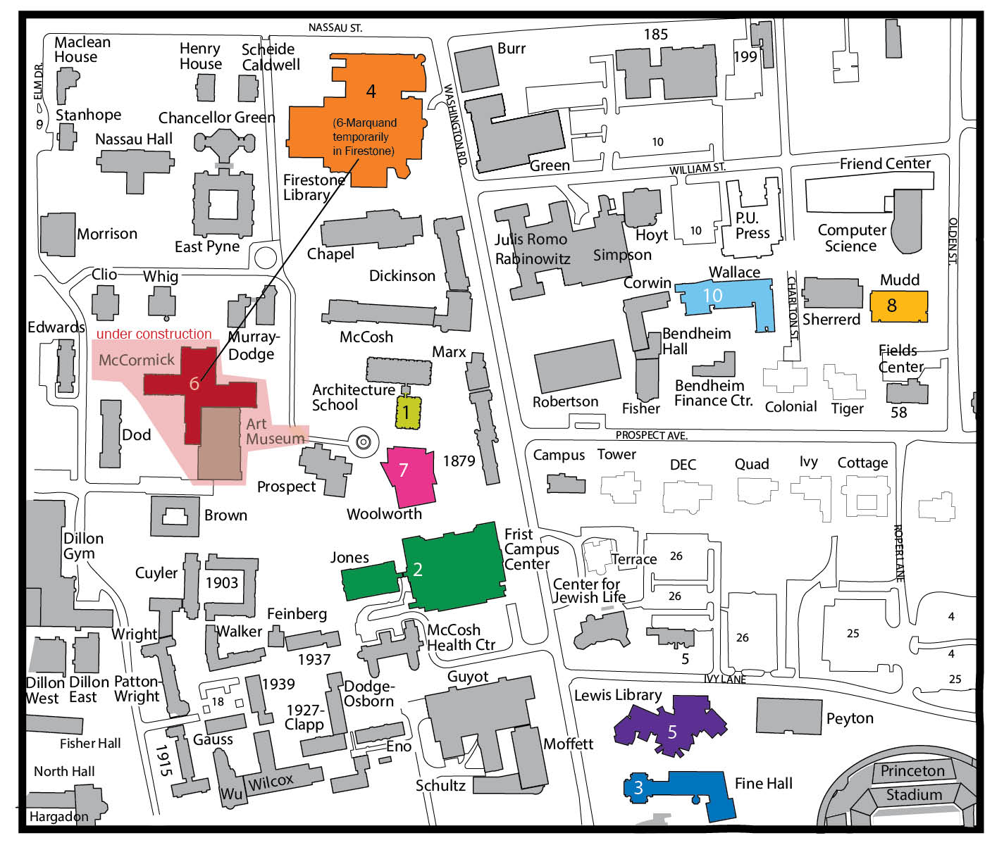 campus library map 2021