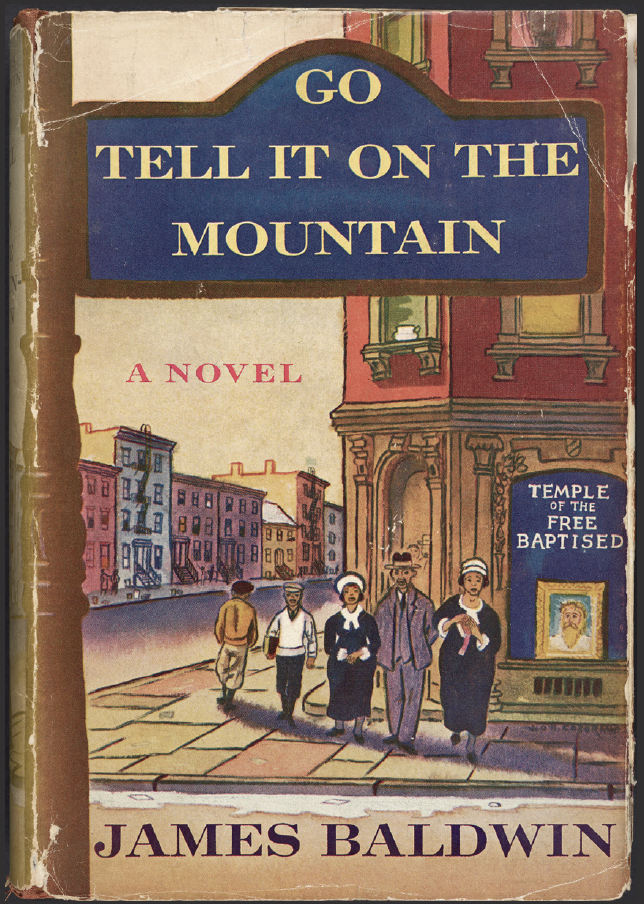 Cover of James Baldwin's “Go Tell It on the Mountain.” New York, Knopf, 1953