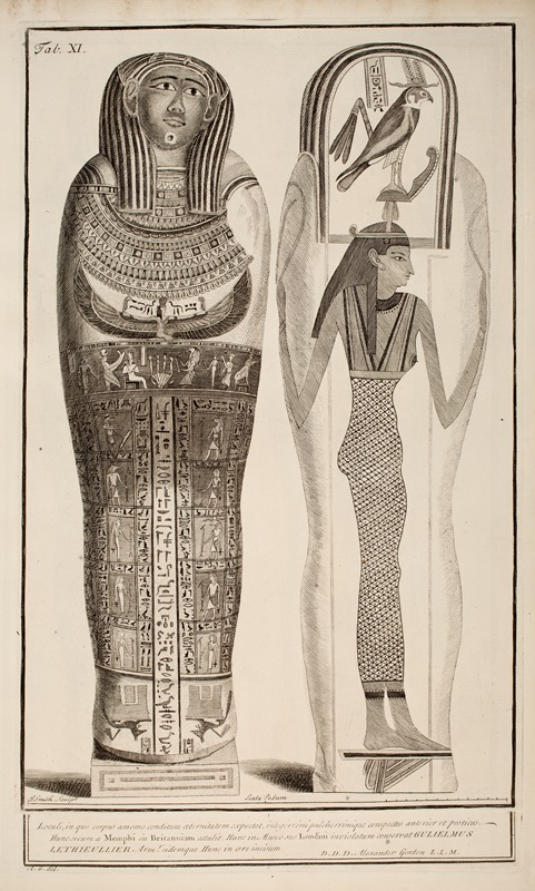 Extra illustration by J. Smith after Alexander Gordon, in Alexander Gordon, An Essay Towards Explaining the Hieroglyphical Figur