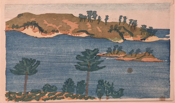 Kawakami Sumio (1895-1972), Landscape (1925)