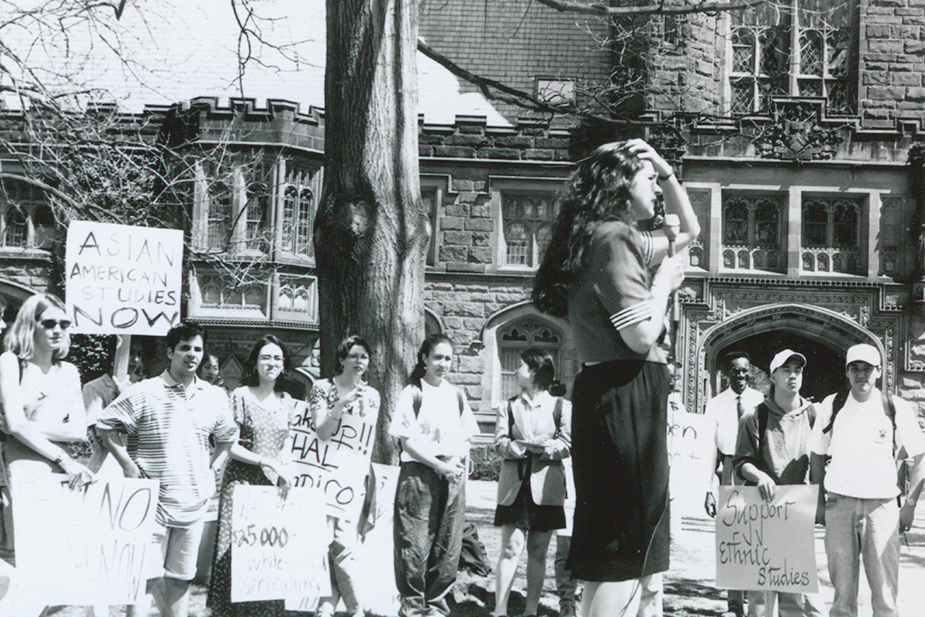 student activists at Princeton