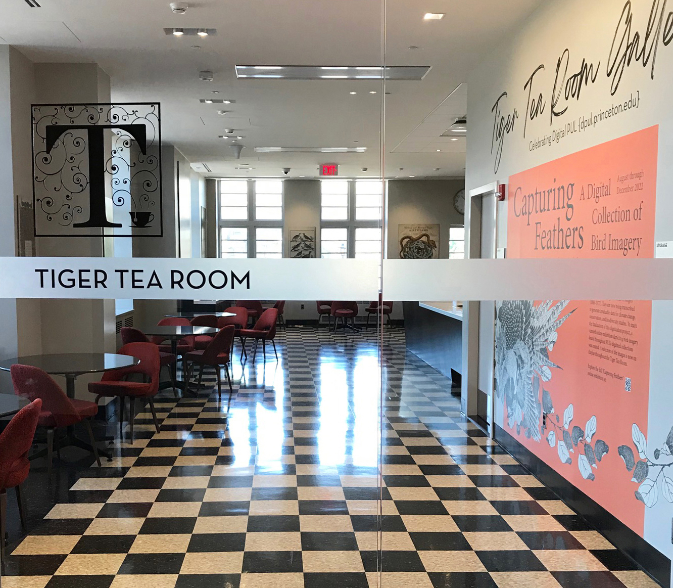 Entrance to the Tiger Tea Room