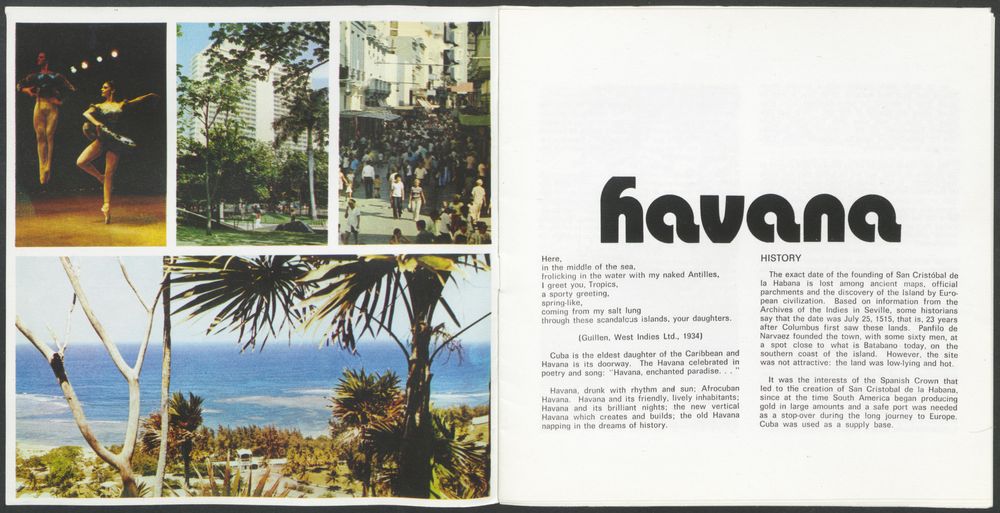 Cuban tourism magazine