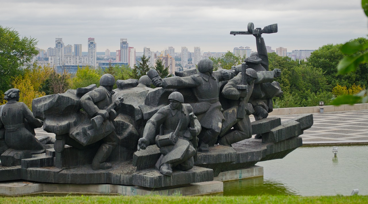Stock image of monument in Ukraine