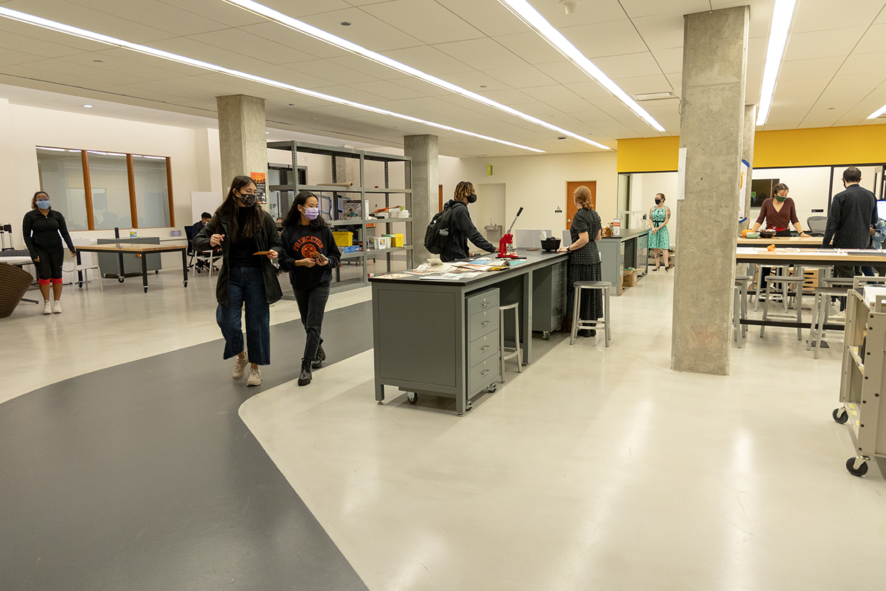 The Makerspace during the Fall Crawl in October 2021