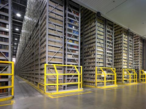 ReCAP storage facility