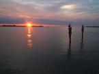 Chesapeake bay at sunset