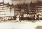 A photo of the San Pablo Library, circa 1880. Anonymous photo. The original photographic print is kept at the San Agustin Museum