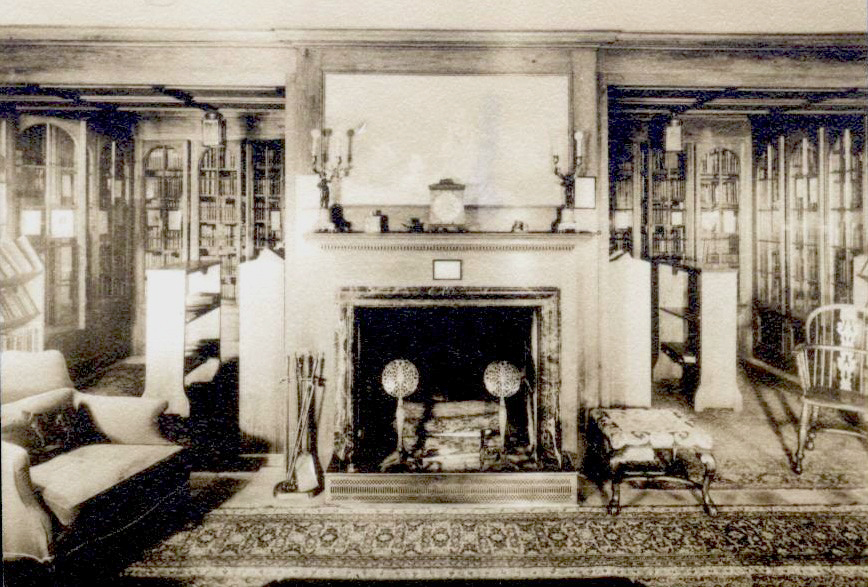 The Parrish Collection as it looked in his residence Dormy House in Pine Valley, NJ before it came to Princeton in 1944.