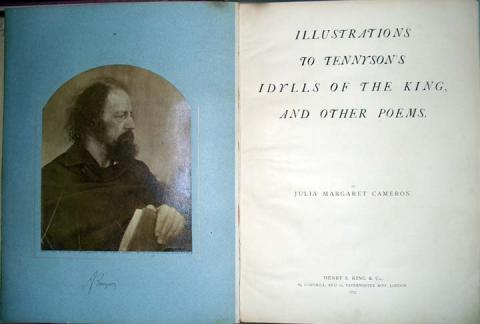Julia Margaret Cameron (1815-1879), Illustrations to Tennyson’s Idylls of the King, and other poems (London: Henry S. King, 1875). volume 1, 12 albumen silver prints. Graphic Arts Collection (GAX) Oversize 2007-0055F.
