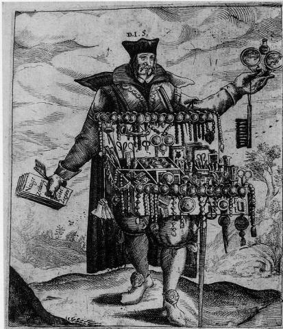 Frontispiece to: [Masen, Jakob] Wolverdientes Capitel welches neulich die beyden  weitbeschrienen Jesuiten. 1644. [(Ex) AP1 .F64q, item 303]